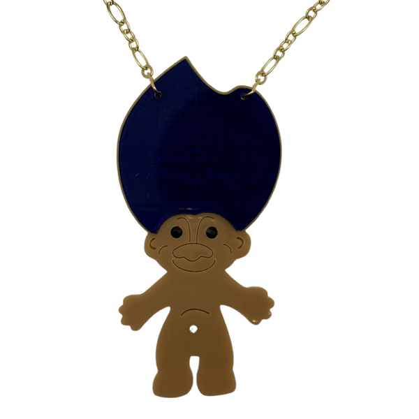 Troll Doll Necklace