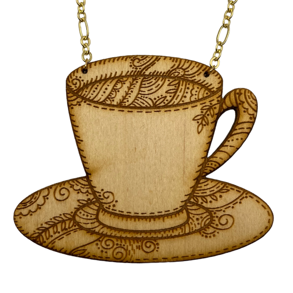 Teacup Necklace