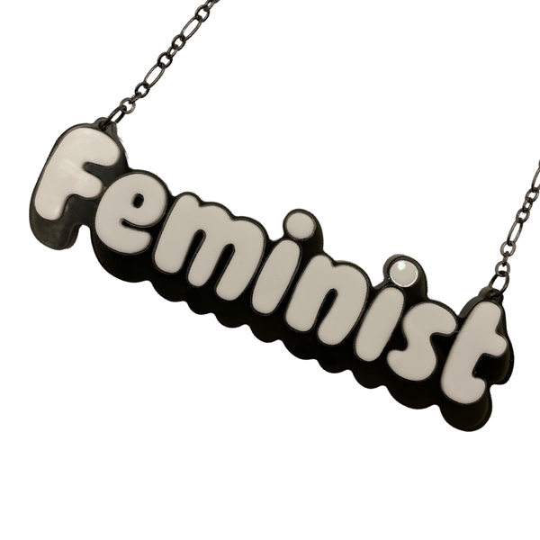 Layered Feminist Necklace