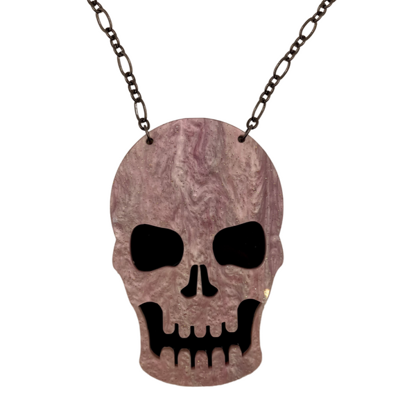 Layered Skull Necklace
